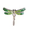 Fashion Women onfly Shiny Rhinestone Brooch Pin Jewelry Scarf cessory