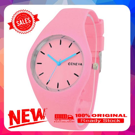Vist Fox Fashion Women's Super Soft Jelly Silicone Sports Watch Students Wrist Watch
