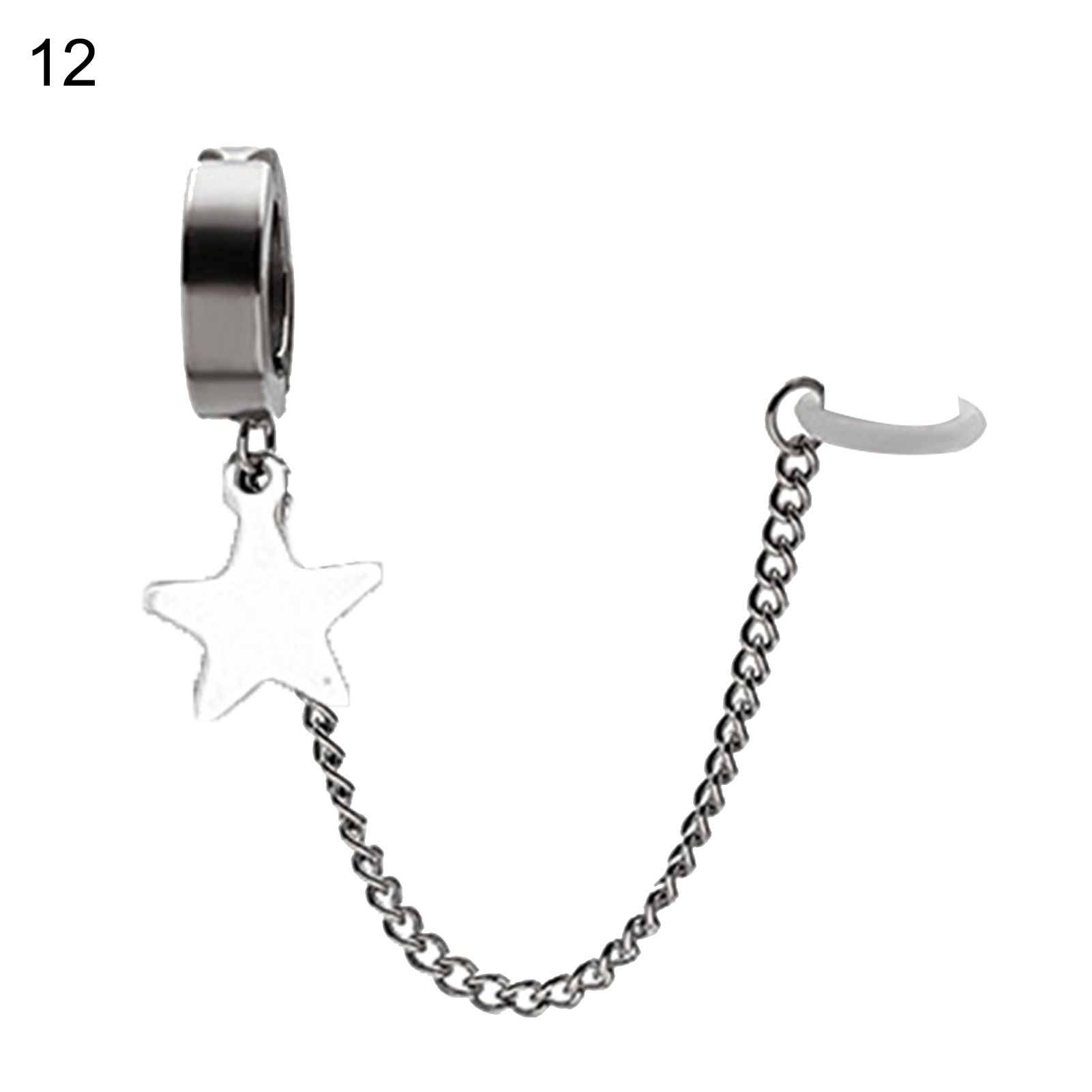 Earphone Strap Eye-catching Stainless Steel Earphone Earring Strap