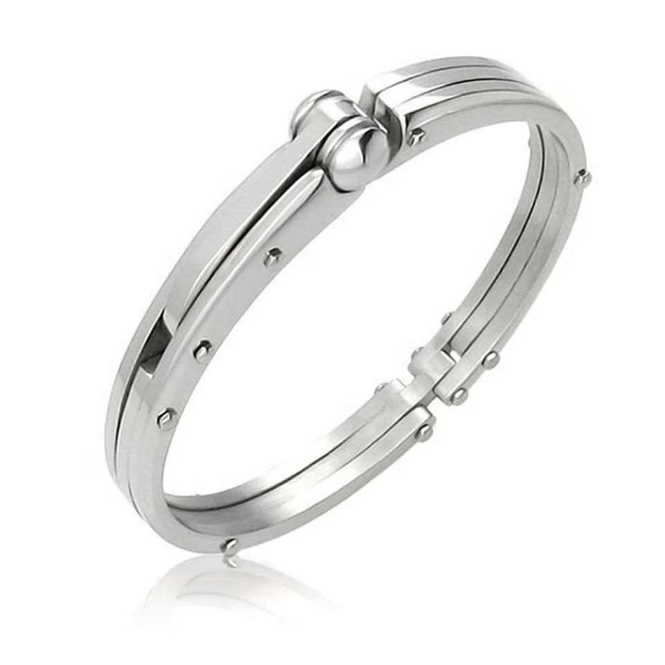 Stainless Steel  Cuff Bracelet For Men