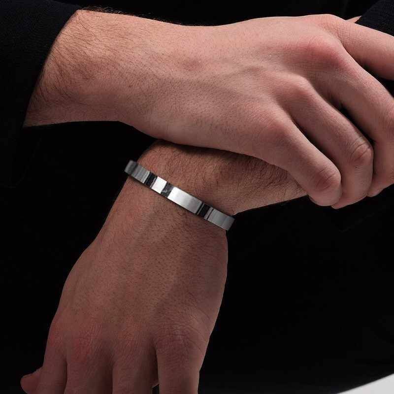 Quality Stainless Steel Cuff Bracelet For Men