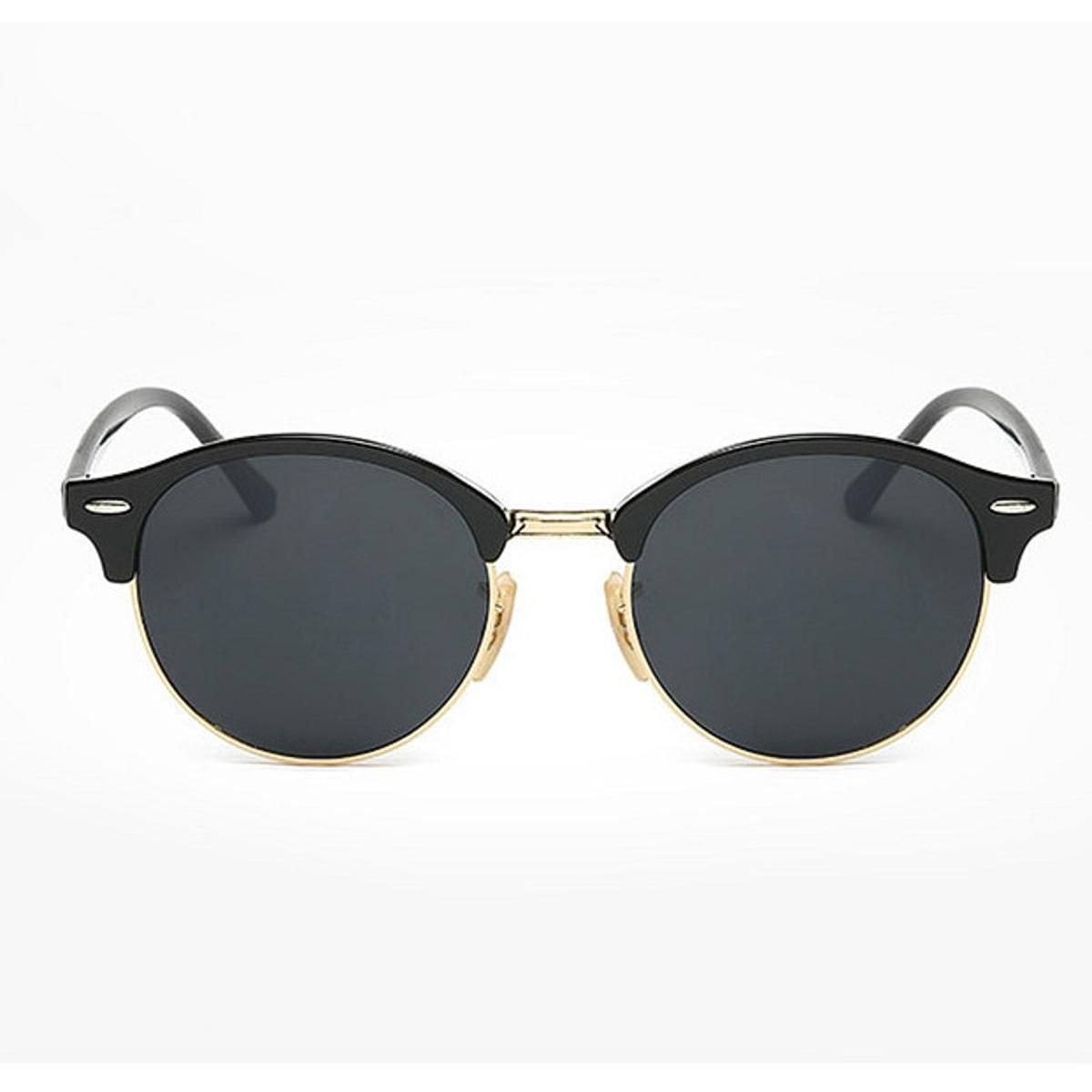 BLACK GOLDImwete Classic Polarized Sunglasses Men Women Retro Brand Designer Driving Sun Glasses Vintage UV400 Polaroid Mirror Sunglass