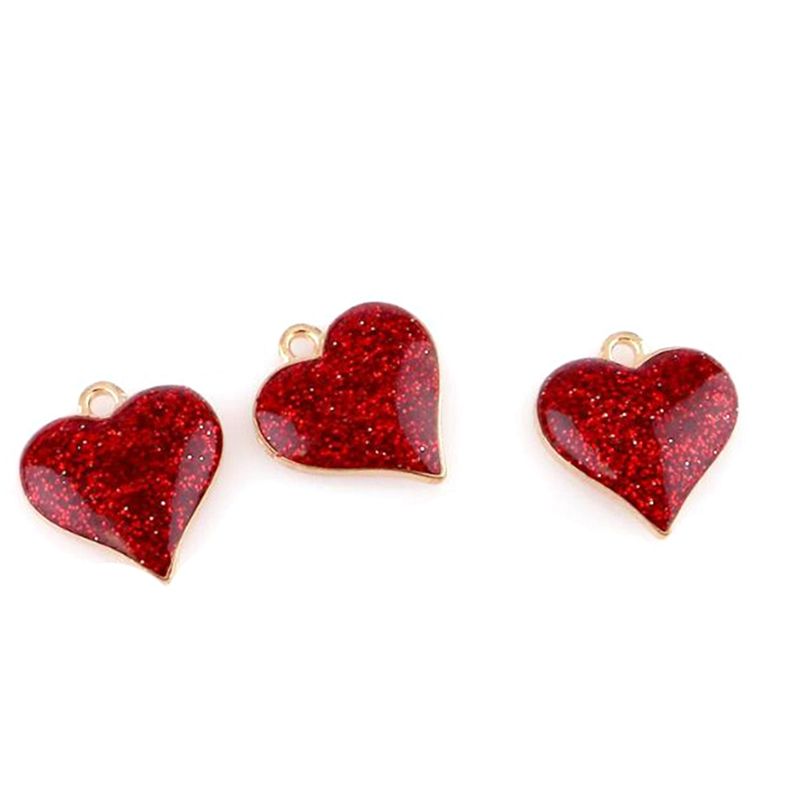 Christmas Star Moon Love Anklet Bracelet Necklace DIY Handmade Accessories Craft Multi-Style Alloy Drop Oil Pendant Set
