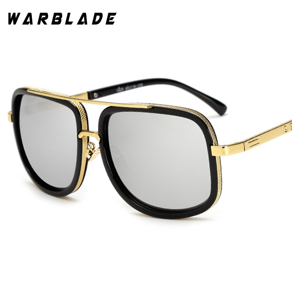 black silverOversized Men Sunglasses men luxury brand Women Sun Glasses Square Male Gafas de sol female sunglasses for men women 2021