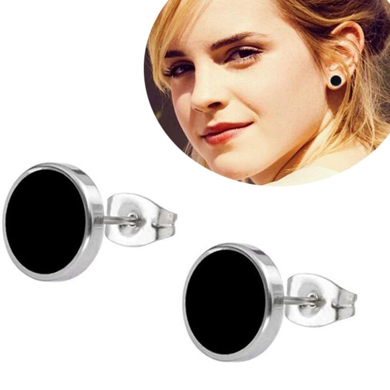2 Pieces Stainless Steel Earring 0.8mm Needle Bar Tragus Earring Drip Round Barbell Earrings Body Jewelry