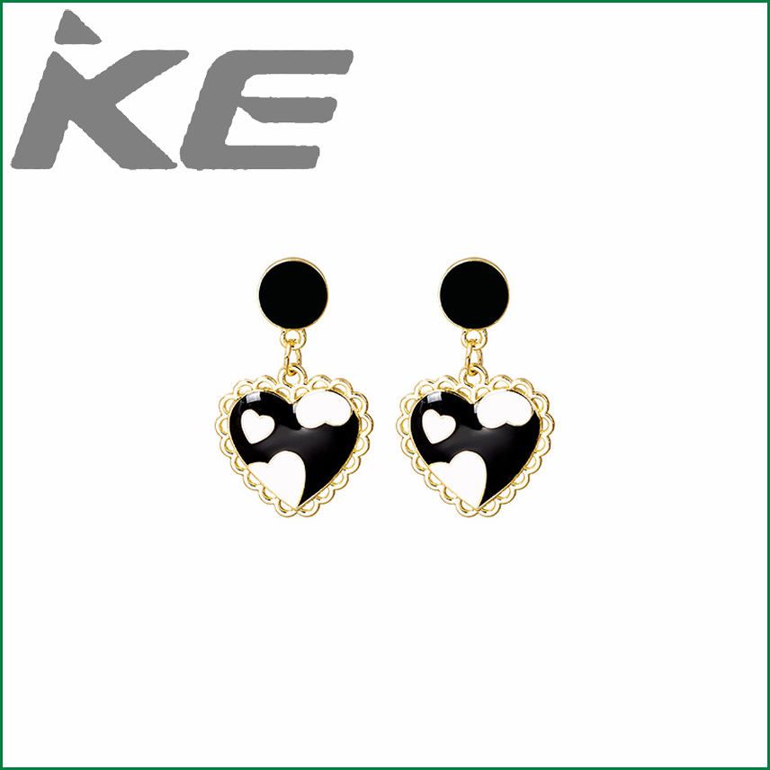 needle temperament long tassel earrings metal lace fashion love earrings women for gilrs for women low price