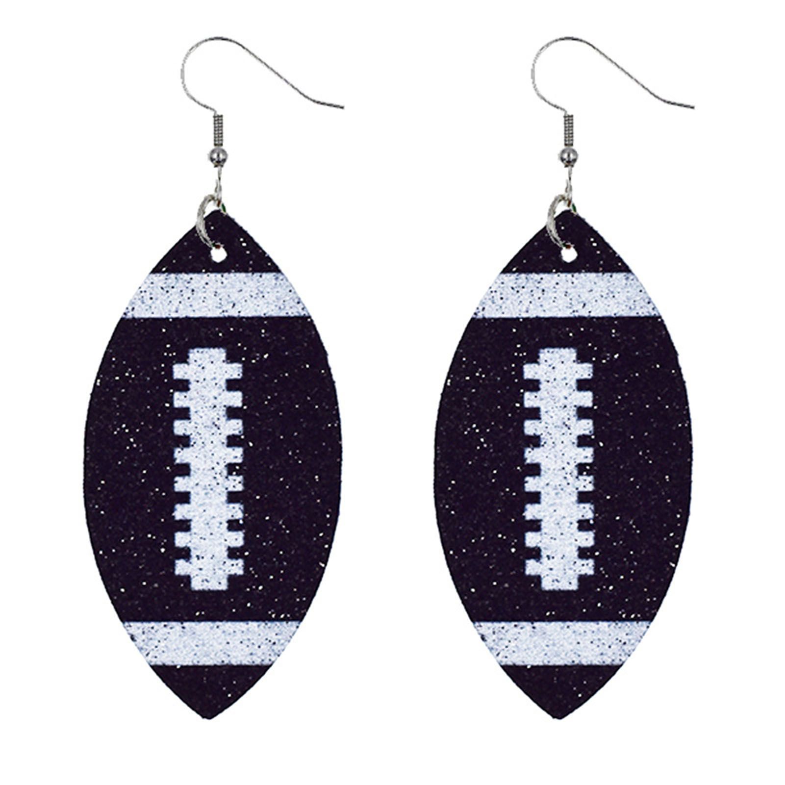 Women Dangle Earrings Fine Workmanship Shiny Glitter Long Lasting Hook Earrings
