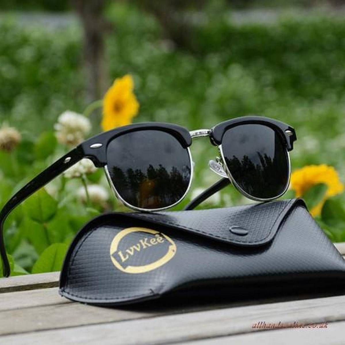 Super Popular Raydon Classic Half Metal Polarized Sunglasses Women Brand Designer Glasses