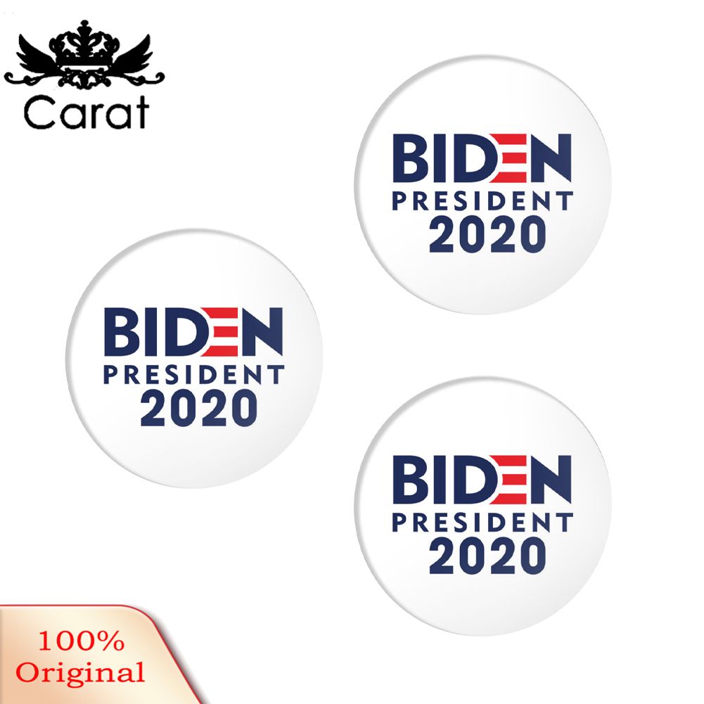 3Pcs Biden President Election Brooch Pin Button Campaign Badge Decor Accessories