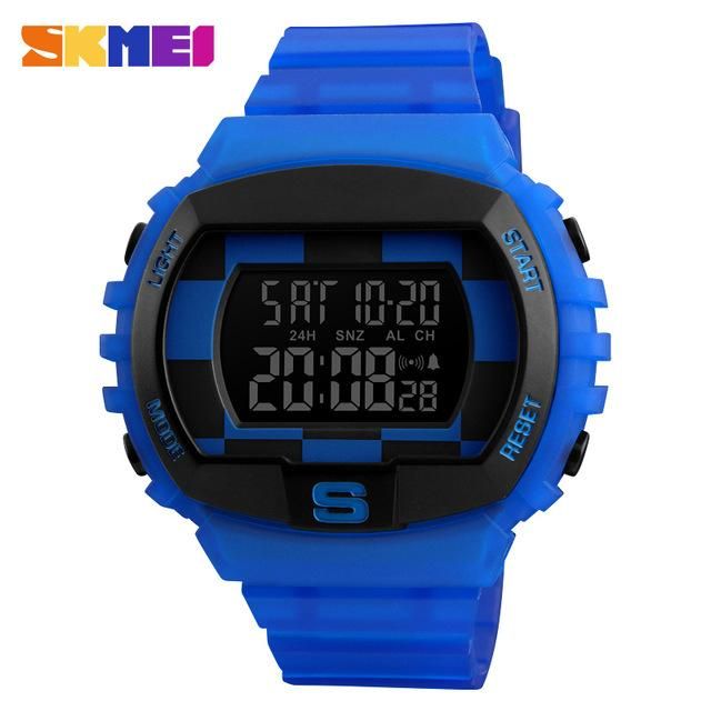 Outdoor sports watches for men SKMEI electronic watch 50M waterproof digital wristwatches male watch