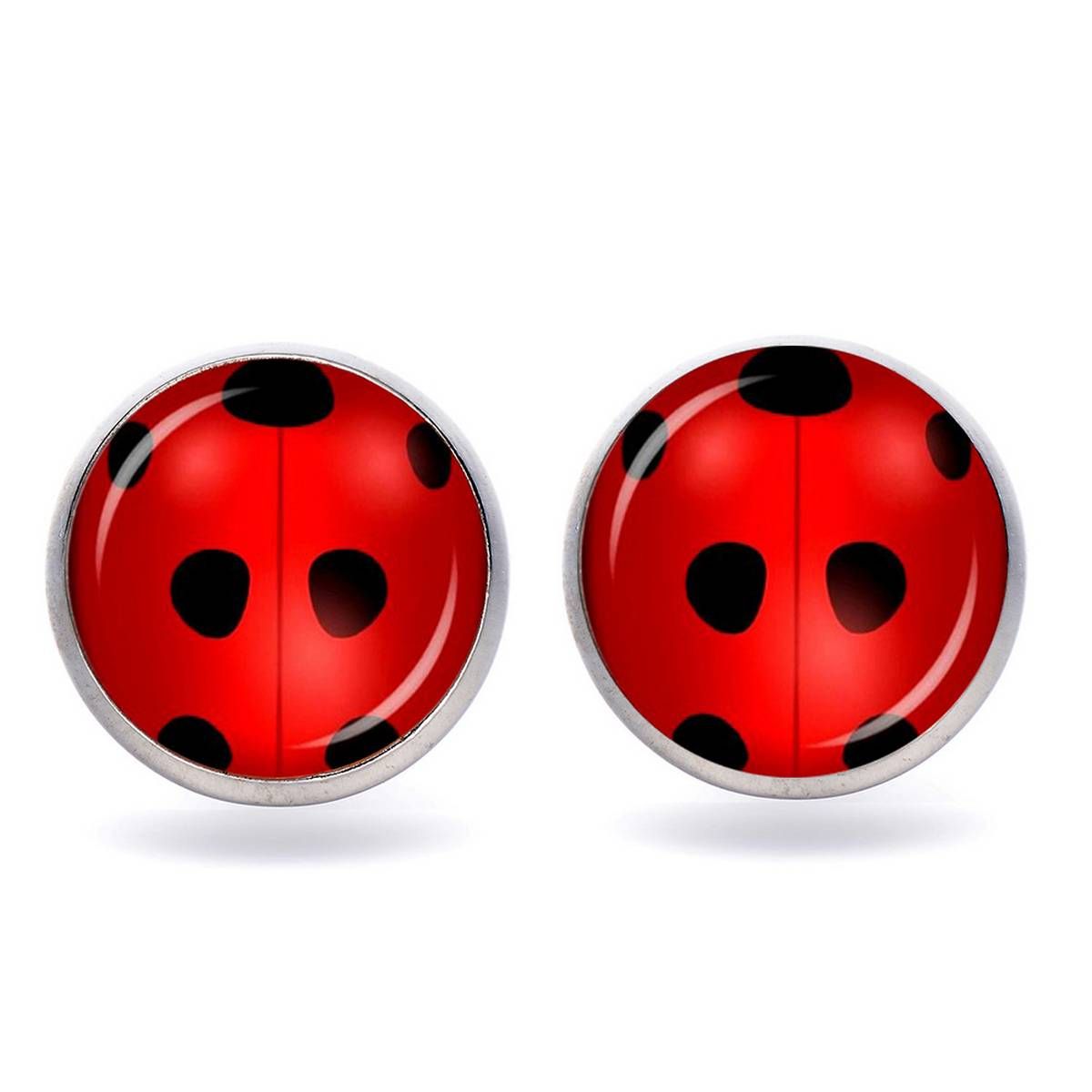 4Pcs/Set Insect Crescent Pendant Ear Stud Earrings Bracelet Necklace Jewelry