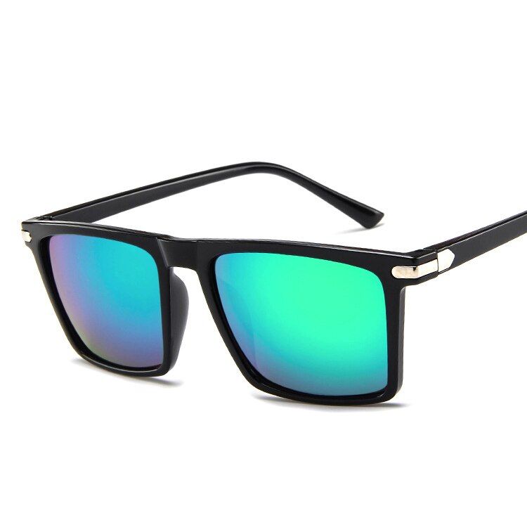 ATGD2159-4Psacss Square Sunglasses Men Classic Brand DesignerSun Glasses Male Driving Mirror UV400 Lunette De Soleil Homme