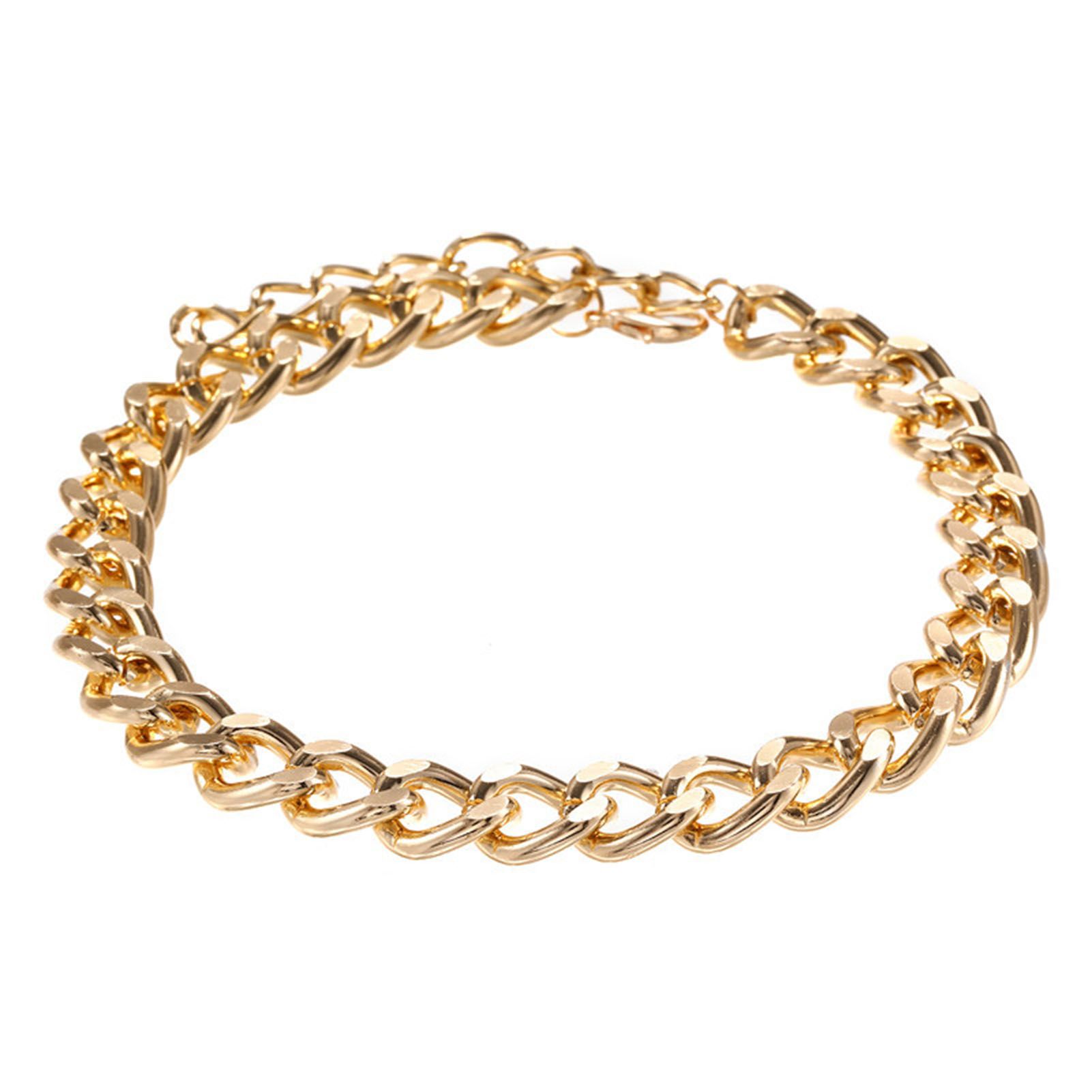 Fashion Exquisite Thick Short Clavicle Necklace Chain Choker Necklace Jewelry Accessory