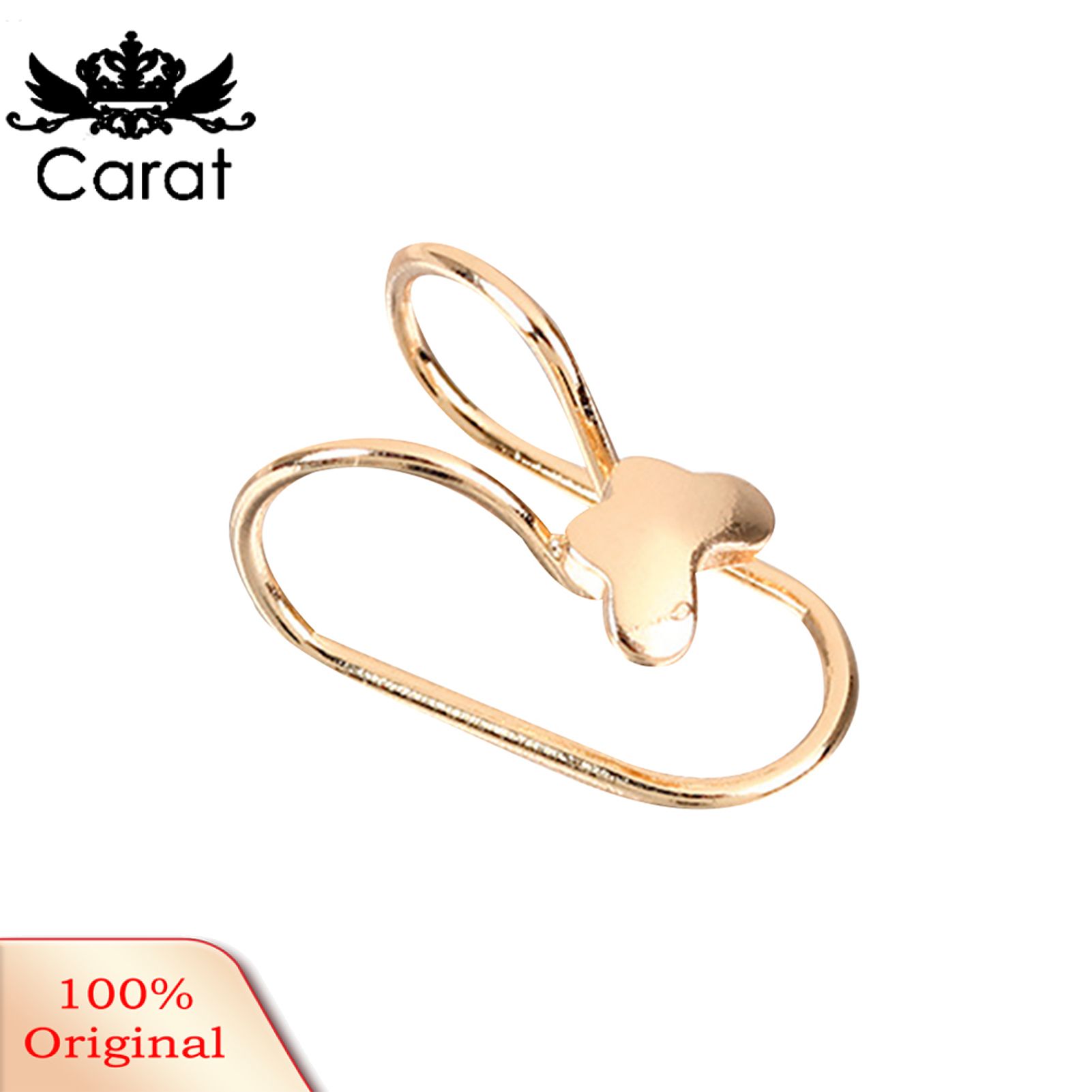 Ear Clip U Type Women Faux Pearl Ear Cuff