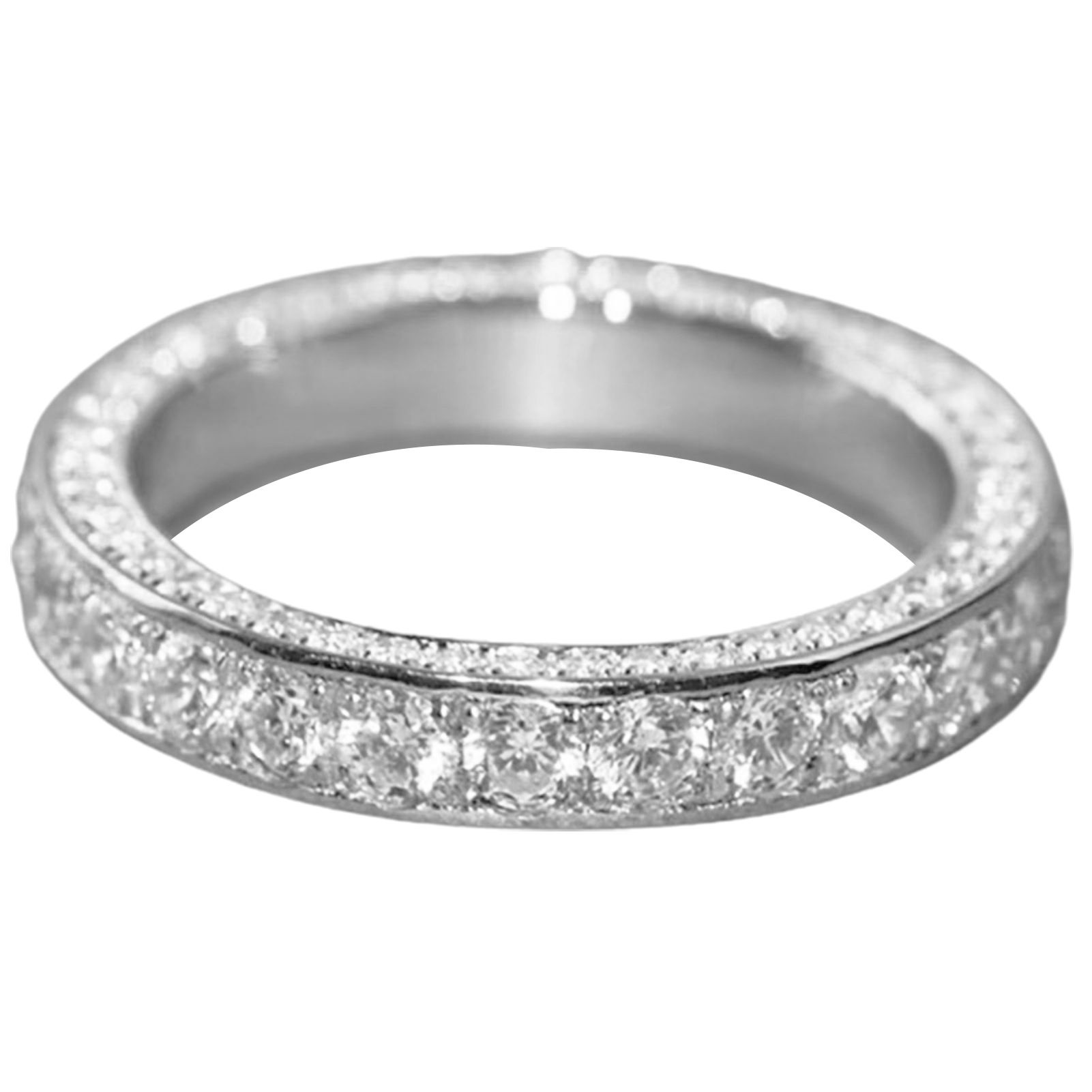 Women Ring Full Rhinestone Exquisite Inlaid Women cessory Jewelry