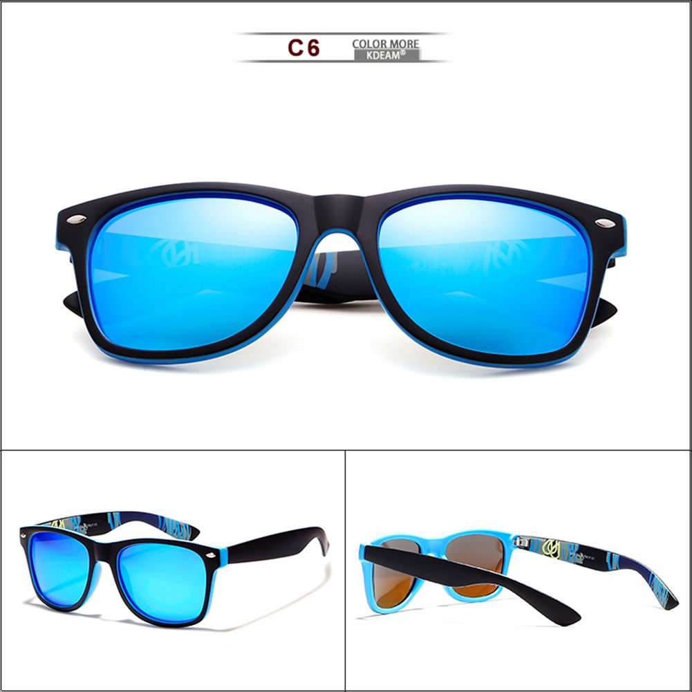 Yfashion Women Men Square Outdoor Classical Polarized UV400 Sun lasses