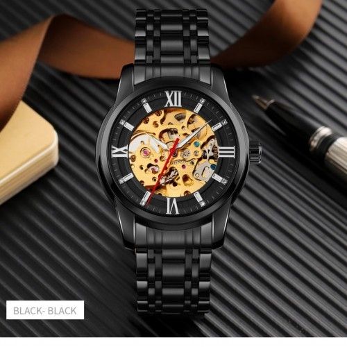 SKMEI 9222 Luxury Design Automatic Mechanical Waterproof for Men