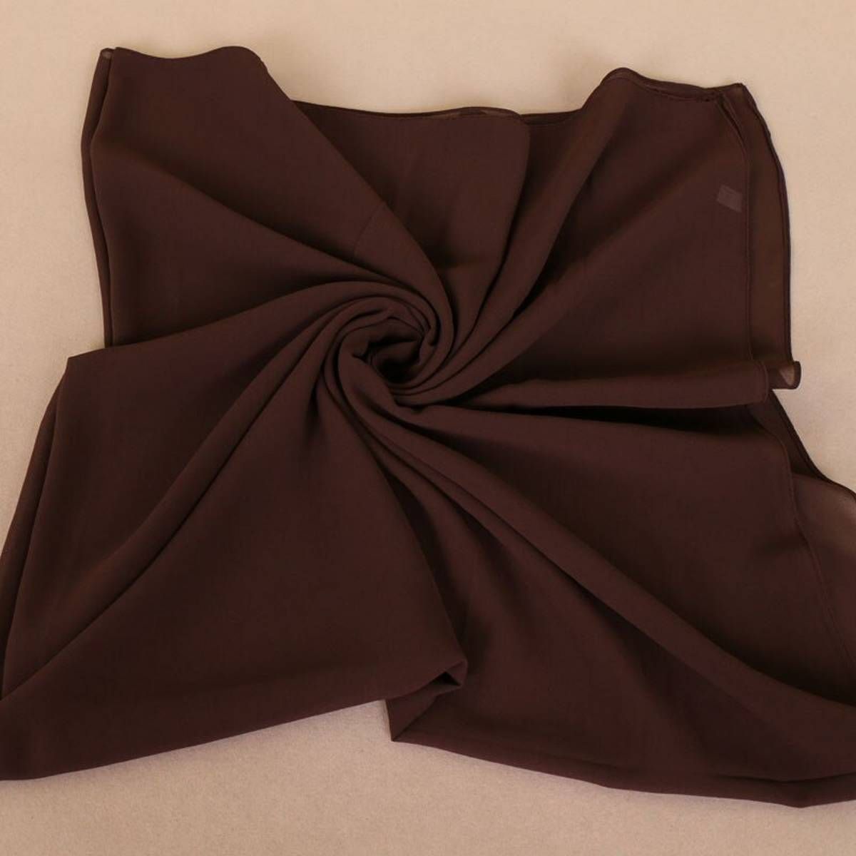 High Quality Pearl Bubble Chiffon Hijab Square Scarf Shawl Muslim Head Wrap Headband Solid Plain Color Heavy Fabric YS436