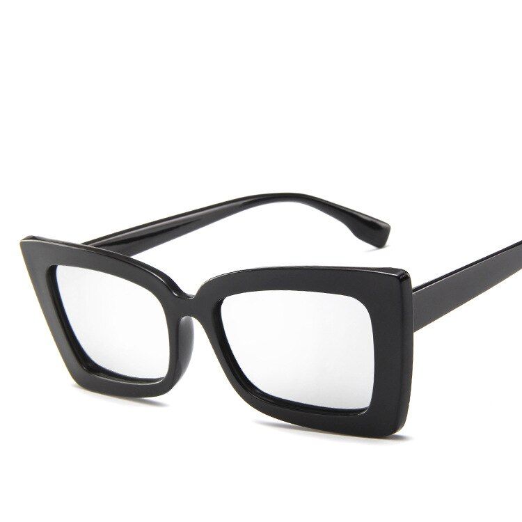 BlackWhiteRBRARE Square Sunglasses Women Classic Luxury Mirror Sunglasss Women Retro Eyeglasses Shopping Oculos De Sol Feminino UV400