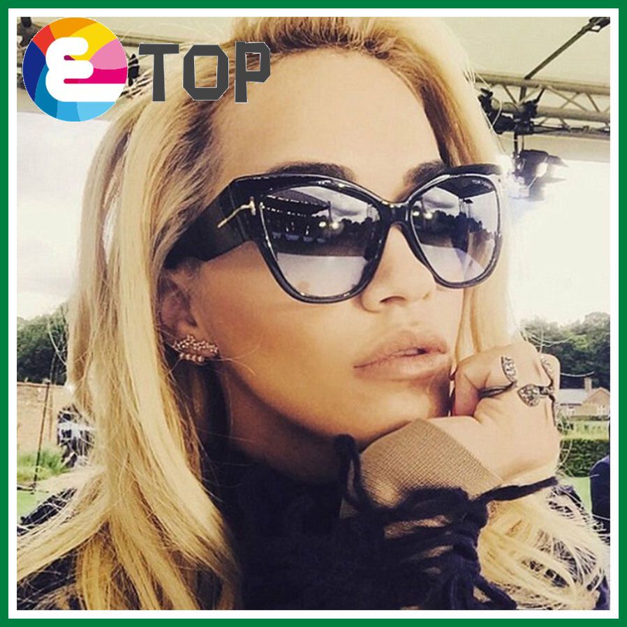 European and American personality sunglasses, big frame trendy sunglasses, fashion T-shaped sunglasses
