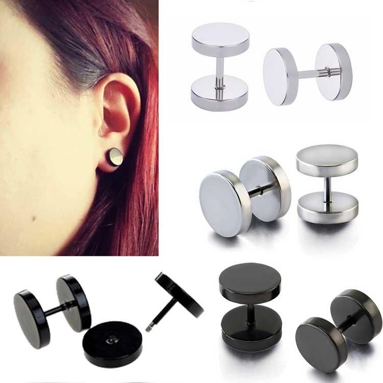 Metal Earring men 2 pcs