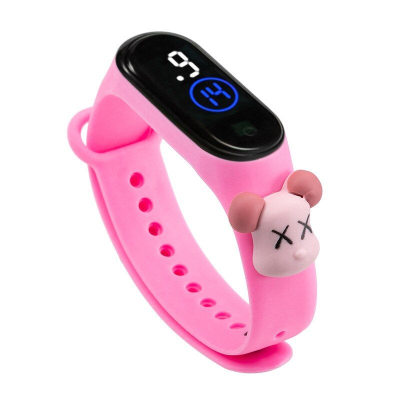 Cute Silicone Strap Kids Watch Sport Boys  LED Digital Watch Waterproof Multicolor Girl Watches Children Gift reloj infantil