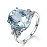 Fashion Women Butterfly Shape Rhinestone Wedding Engagement Ring Finger Jewelry