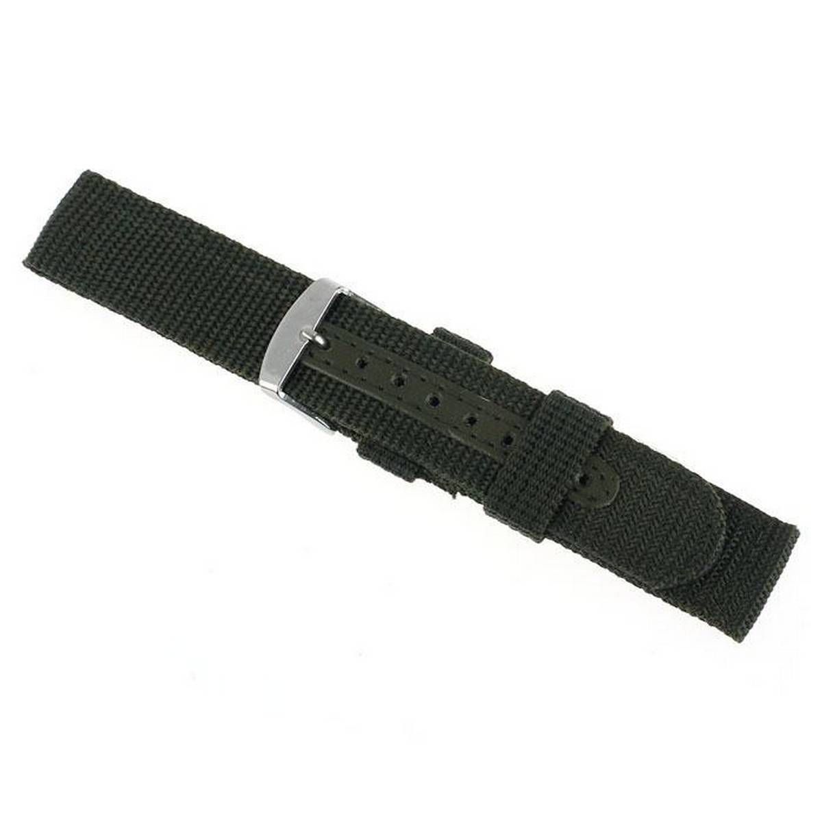 18 Mm Band Strap Nylon Wristwatch for Watch Buckle Stainless Steel