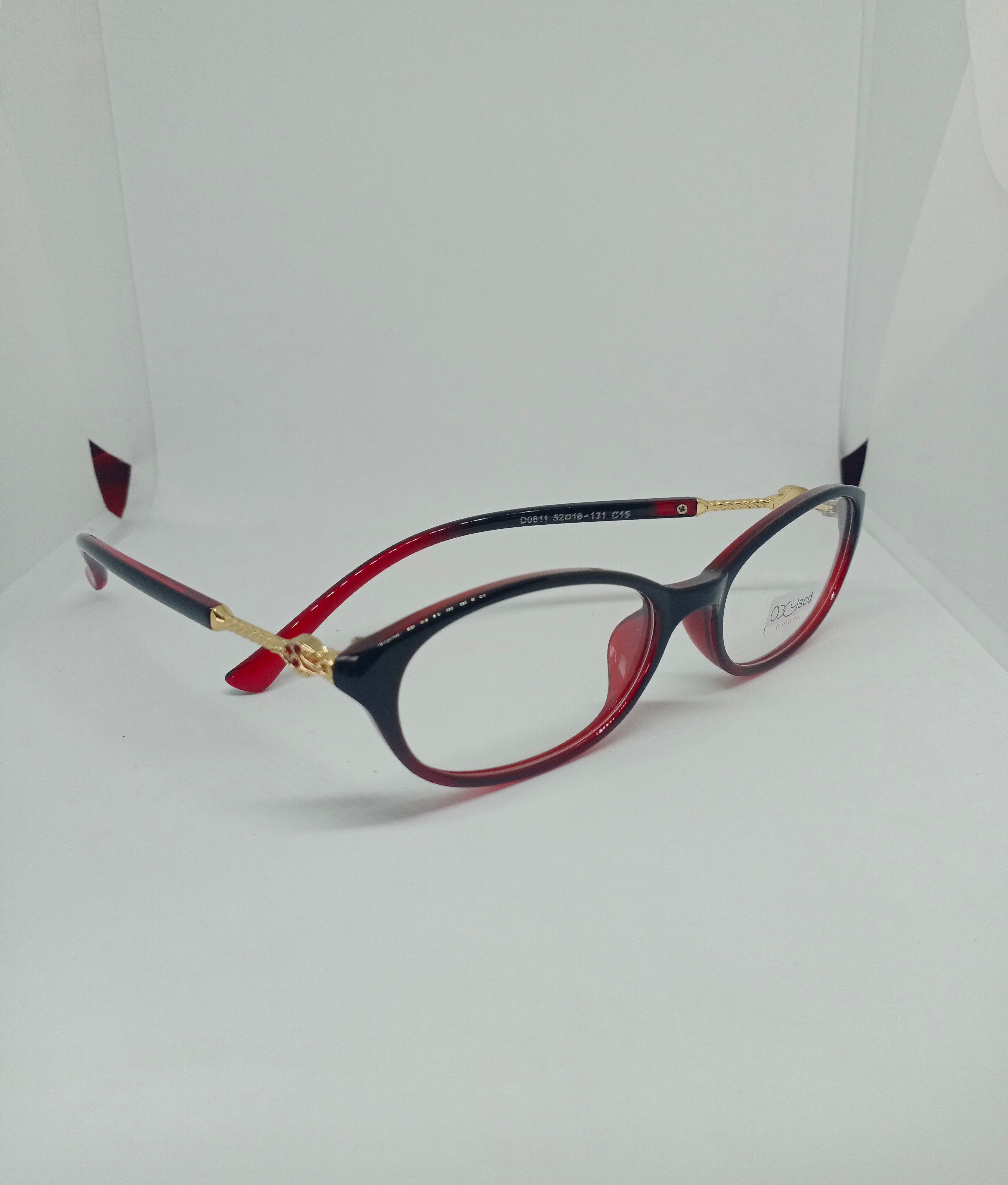 Plastic Eye Glass Optic Frame Multicolor