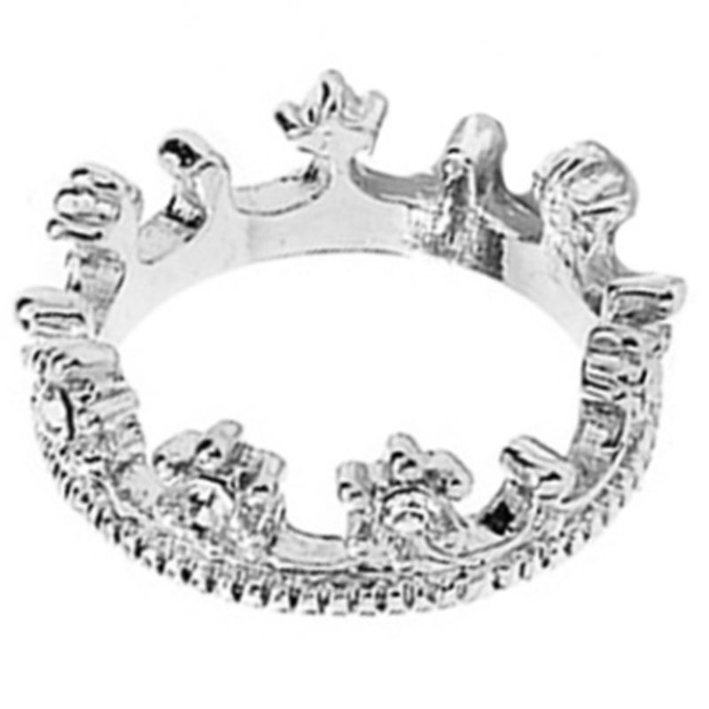 Little Crown Ring Korean Style  Style Princess Ring Lady Ring Diamond Ring Best Jewelry for Women,galactic Color
