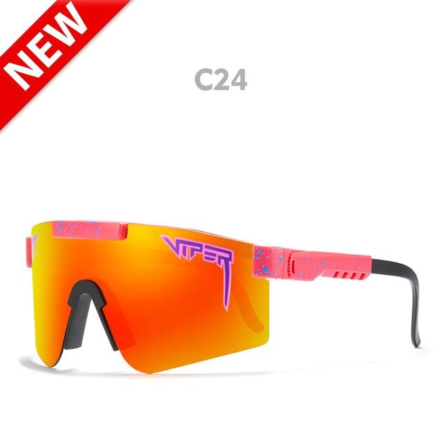 2021  Pit Viper High-end Srts Sunglasses larized TR90 Material laroid Lens Sun Glasses Men Women  Case UV400-C24-Other