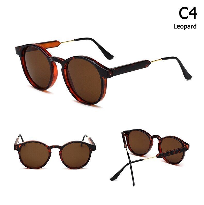 C4JackJad Fashion 3185 Vintage Round Style POLARIZED Sunglasses Women Classic Transparent Brand Design Sun Glasses Oculos De Sol