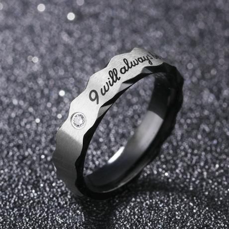 Black Titanium Ring