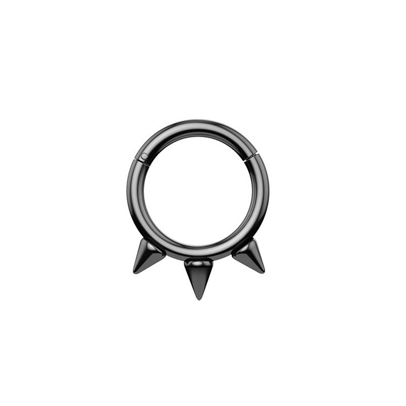 Cartilage Earring Spiked Septum Ring Nostril Piercing Surgical Steel Nose