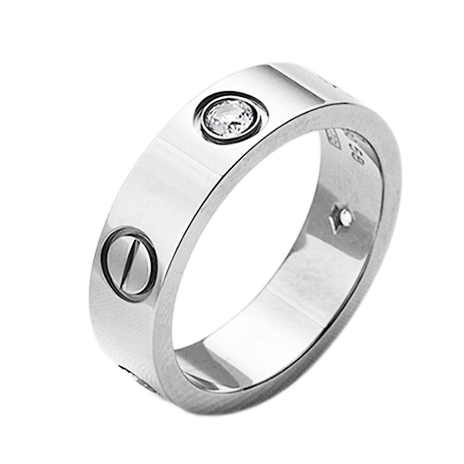 Fashion Trendy Finger Ring Creative Round Ring with Shiny Rhinestone Personalized Women Jewelry for Wedding Party