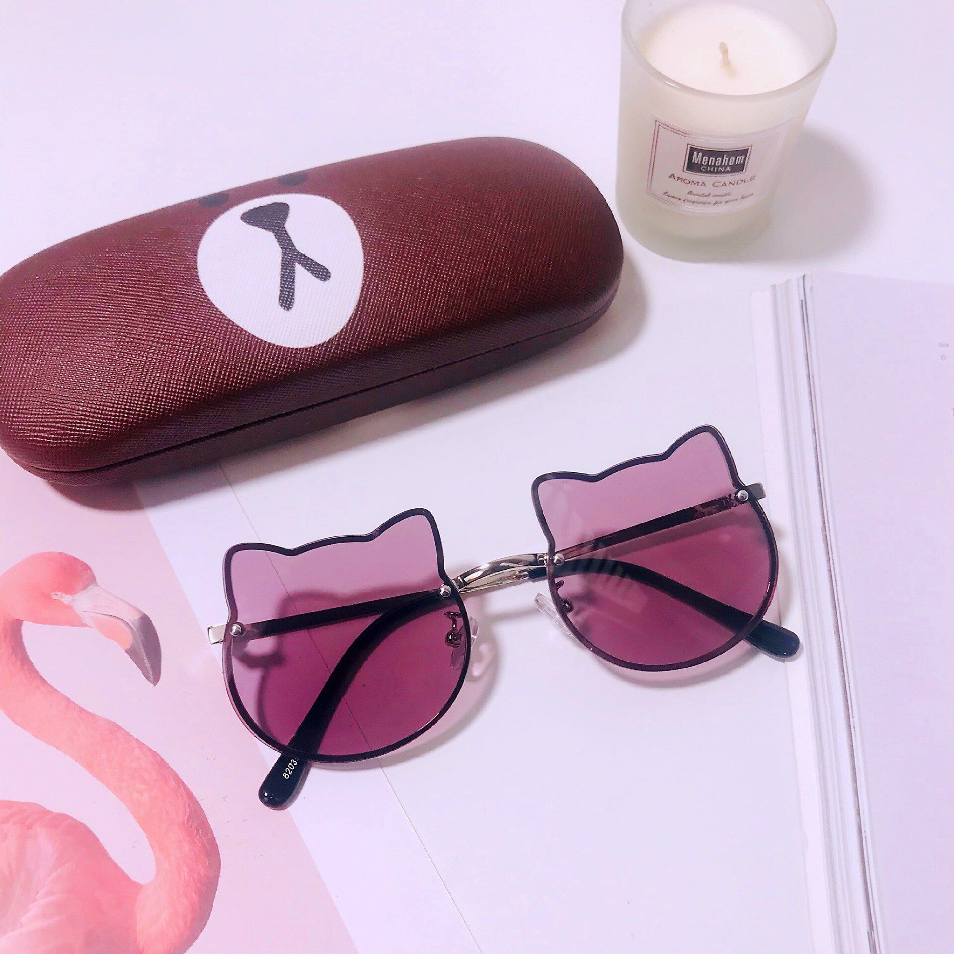 PurpleKT frameless 2020 children baby fashion sunglasses children's sunglasses KT children sunglasses girls sunglasses