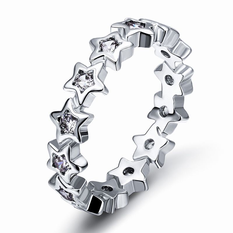 New Trendy Crystal Engagement Claws Design  Rings For Women AAA White Zircon Cubic elegant rings Female Wedding jewerly