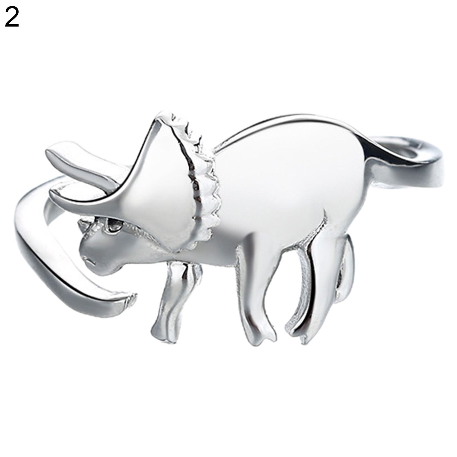 Adjusle Ring Eye-catching Lead-free Ring Cute Metal Ring