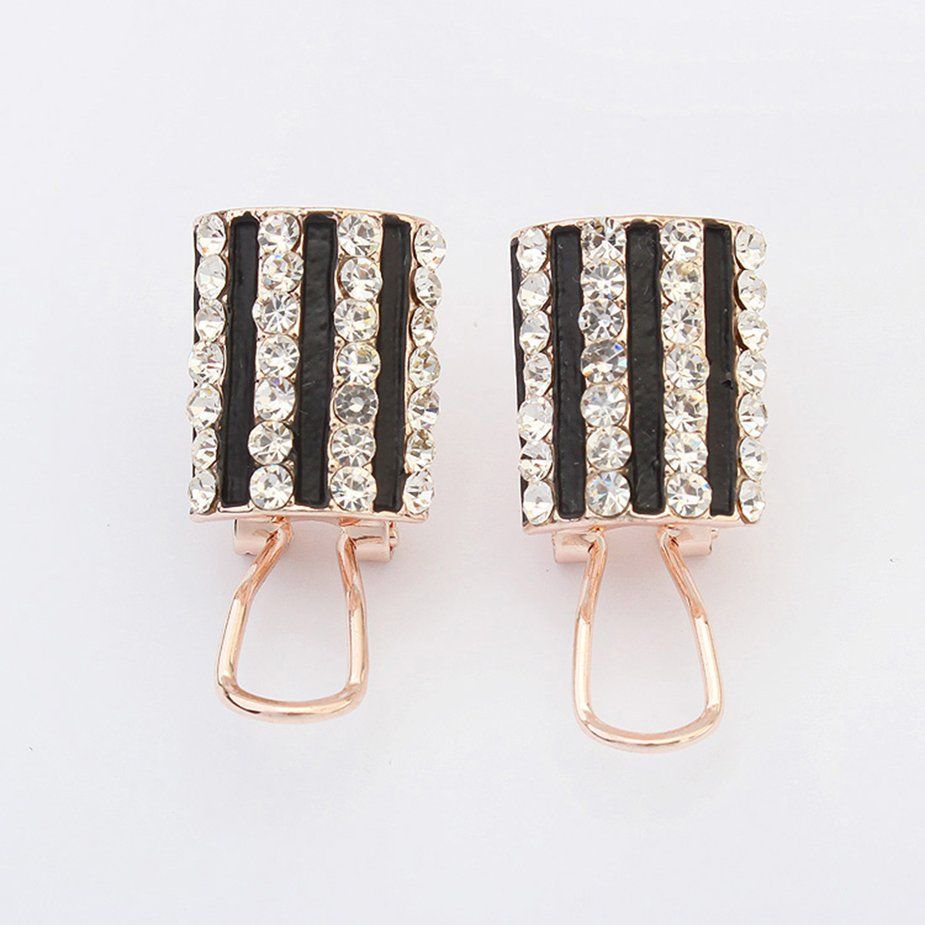 Fashion Vertical Stripe Earrings