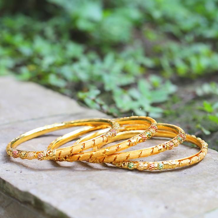 Indain Gold plated Bangles set
