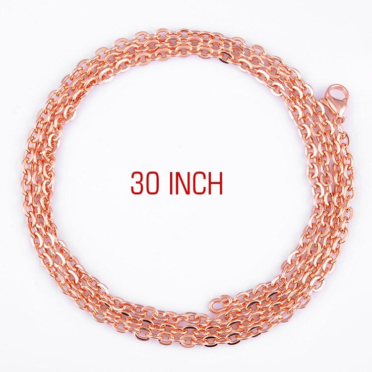 Eudora Classic Basic Chain Lobster Clasp Necklace Chain Fashion Jewelry for Baby Caller Bola Link Chain Pregnancy Necklace