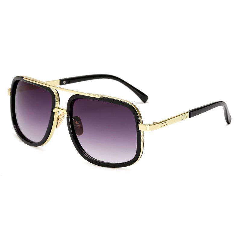 2Fashion Sunglasses Luxury Brand Design Women Men Vintage Square Sun Glasses Retro Shades Eyewear Oculos de sol UV400 Gafas
