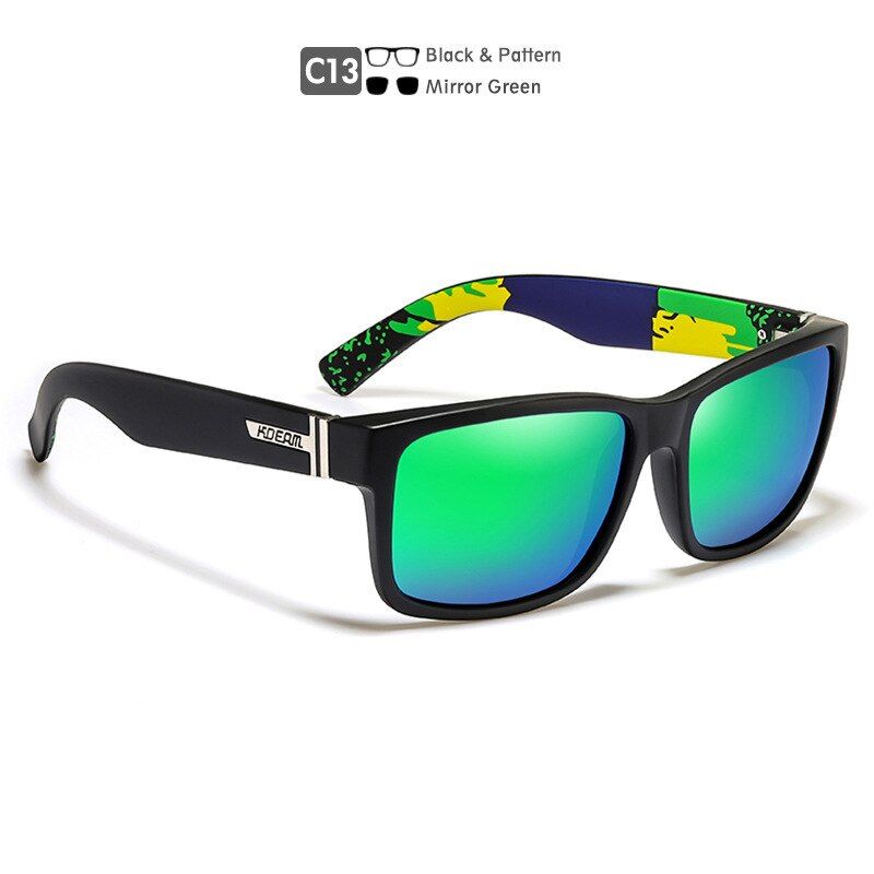 C13KDEAM Sport Mens Mirror Polarized Sunglasses Blue Colors Shades Women Sun Glasses Outdoor Driving Photochromic designer 2021