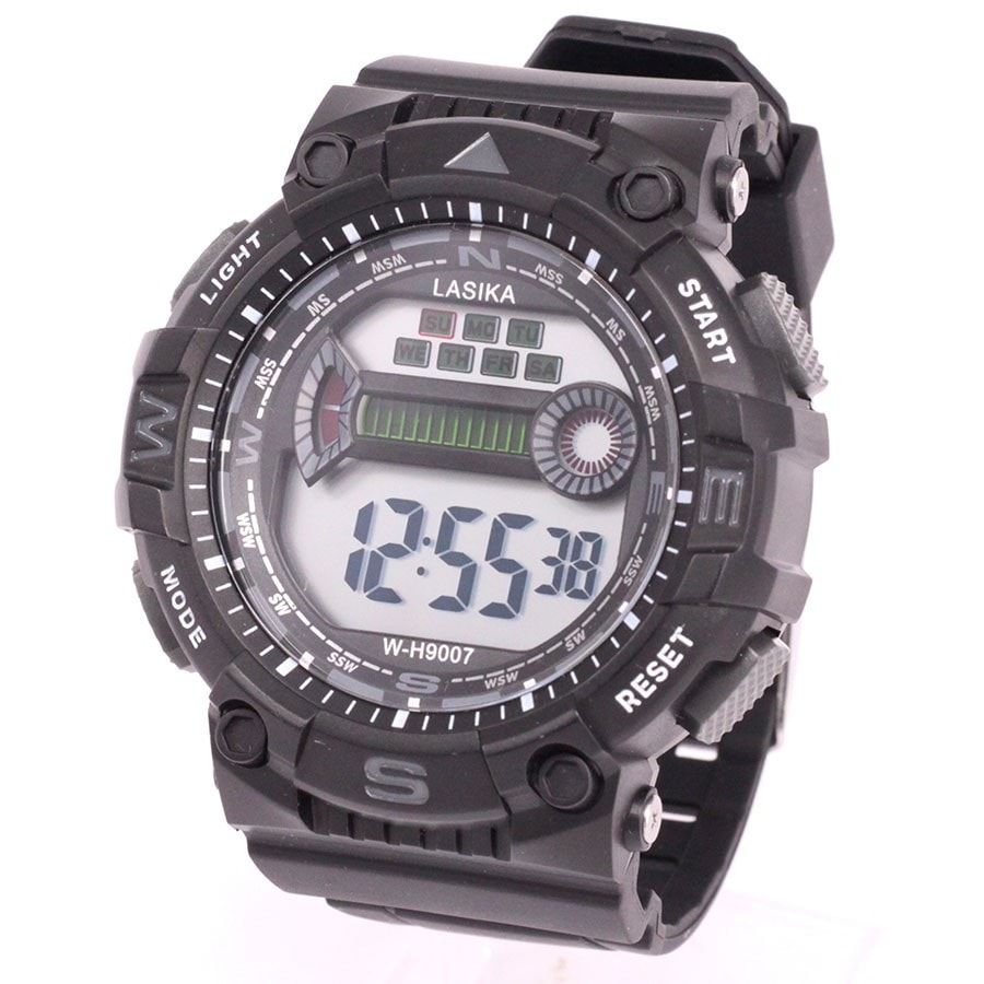 LASIKA W-H9007 Water Resistance/ Waterproof Silicon Digital Watch for Men With Lasika Box