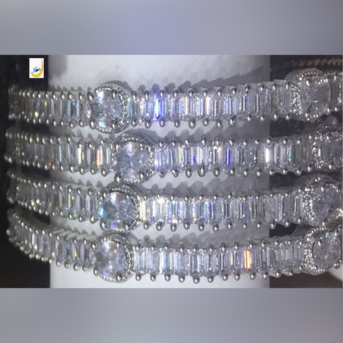 Gorgeous Design Bangles for Women - 4 Pcs Set