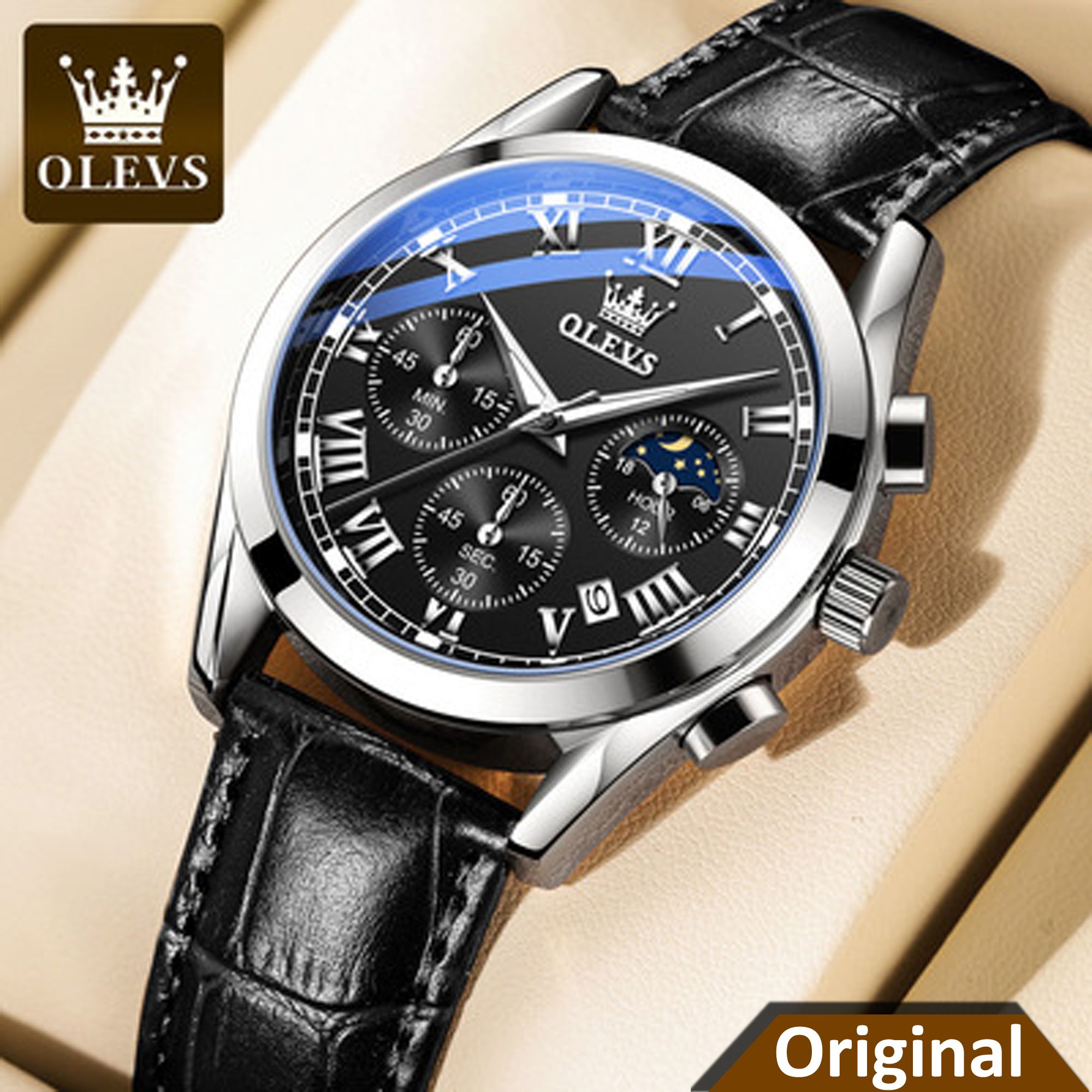 OLEVS 2871 Luxury Smart Fitness Wrist Watch