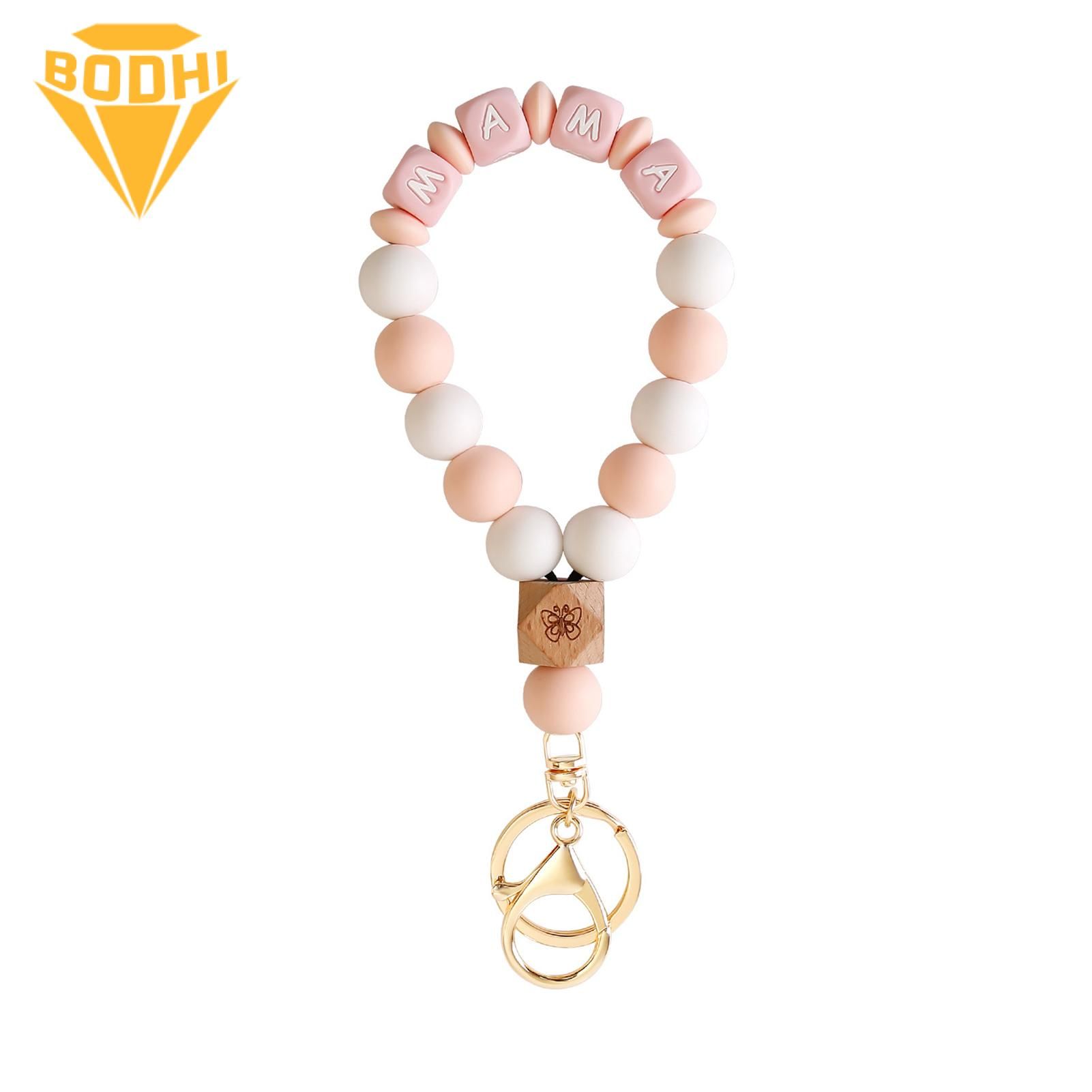 BODHI Women Bracelet Colorfast MAMA Key Holder Ring Women Bracelet