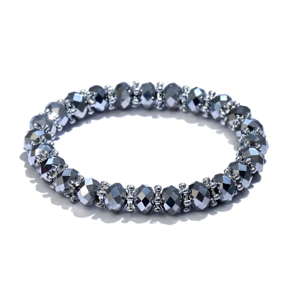 Elegant Bead Wristband Bracelet Bangle Women Jewelry Birthday Anniversary Gift