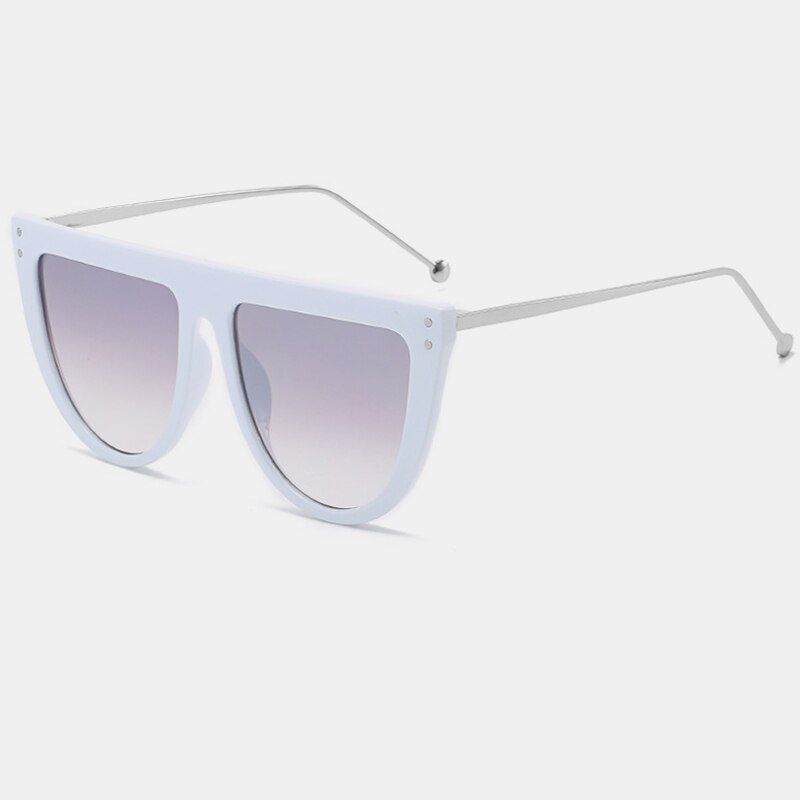 C8 WHITE GRAYROYAL GIRL Women Cat Eye Sunglasses Luxury Vintage Brand Designer Fashion Ladies Pink Glasses Gafas de Sol mujer ss556