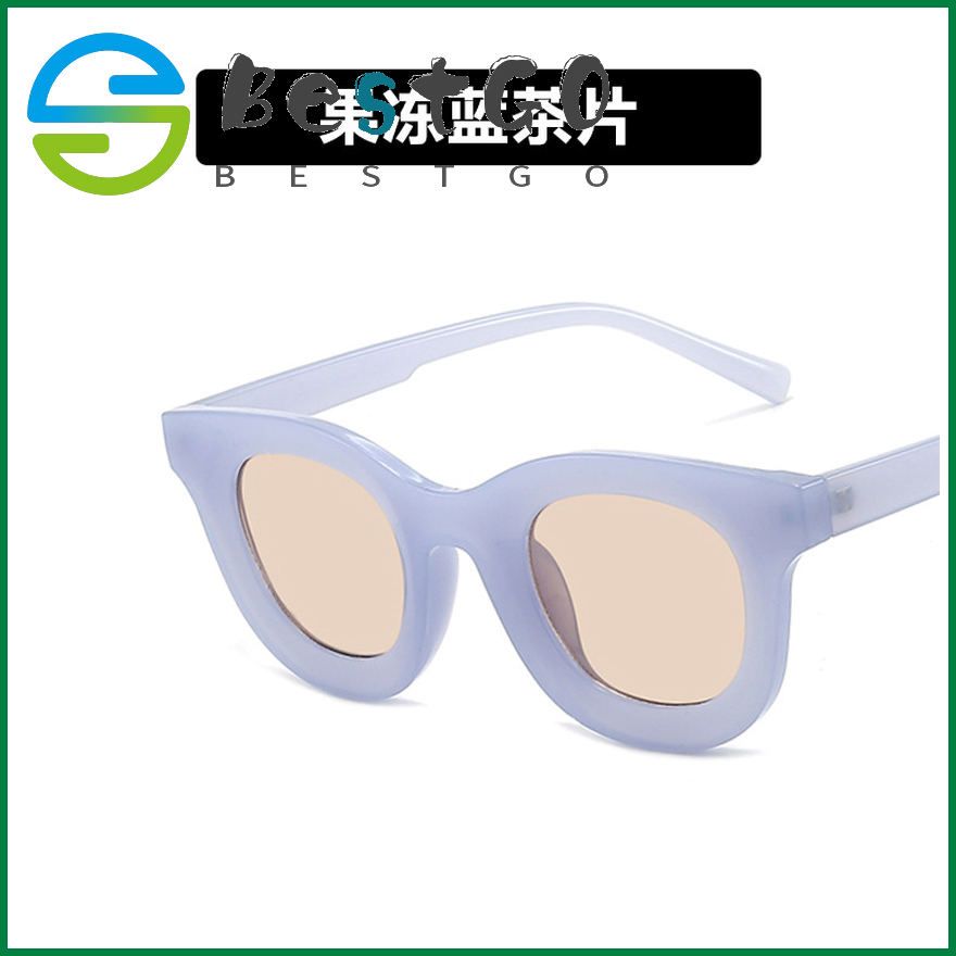 European and American concave sunglasses, personalized sunglasses, retro tide jumper sunglasses